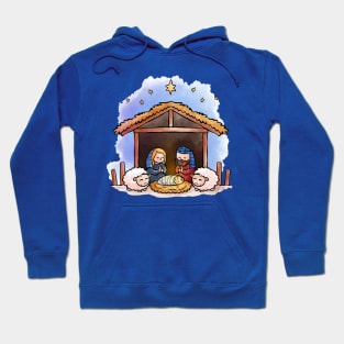 Nativity paint Cartoon Hoodie